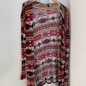 H&M tribal cardigan